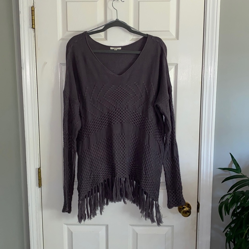 Textured sweater